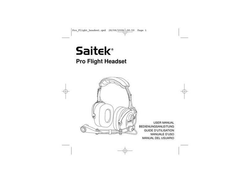 Saitek Pro Flight Switch Panel Manuel utilisateur