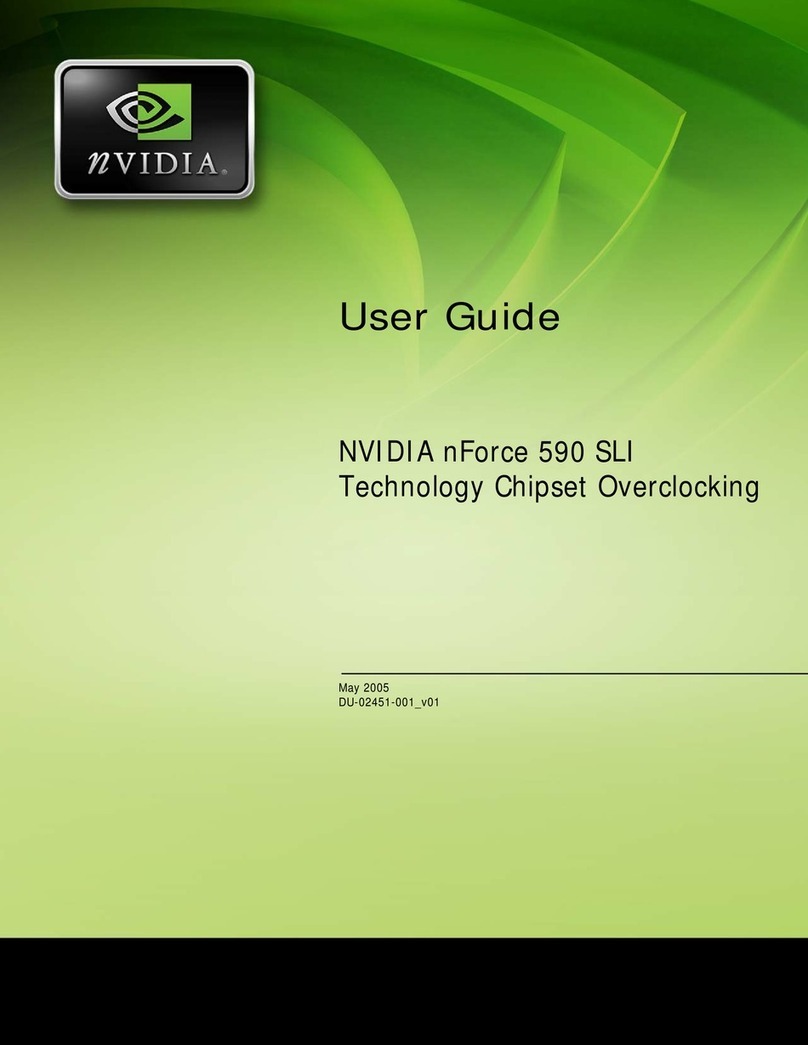 Nvidia nForce 590 SLI Manuel utilisateur