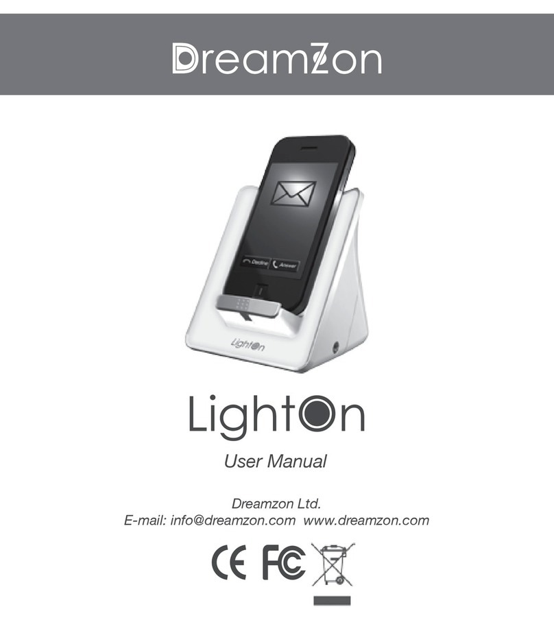 Dreamzon LightOn Manuel utilisateur