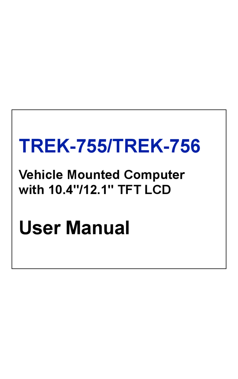 Advantech TREK-755 Manuel utilisateur