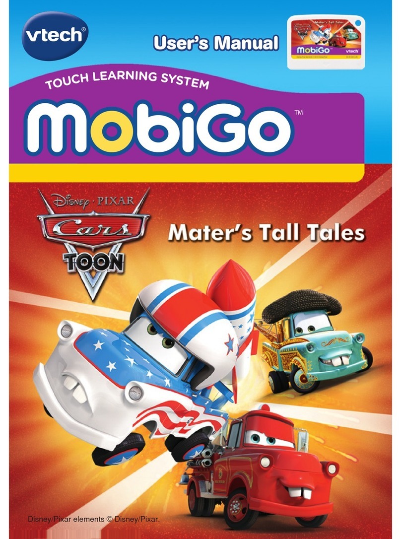 V-tech MobiGo  Game Storage Manuel utilisateur