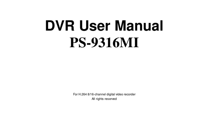 Tomura PS-9316MI Manuel utilisateur