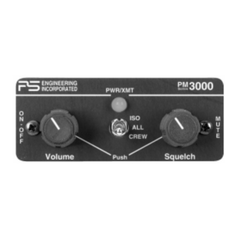 PS Engineering PM3000 Manuel