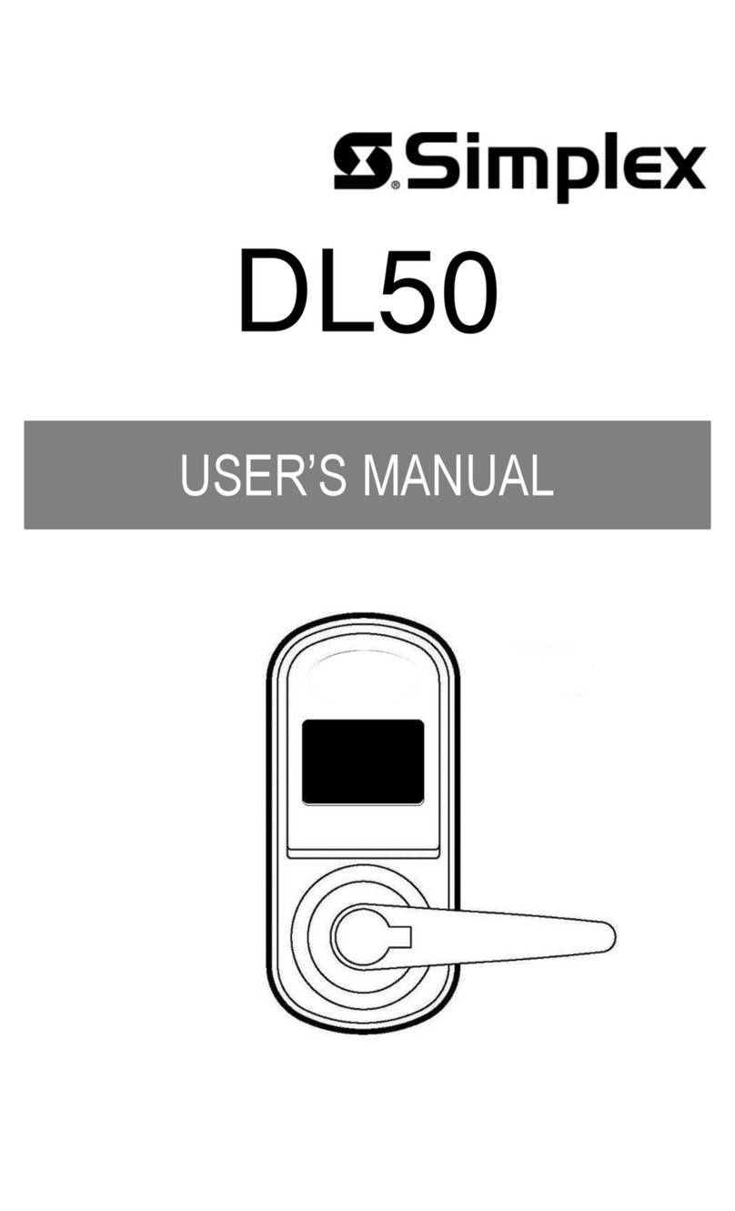Simplex DL50 Manuel utilisateur