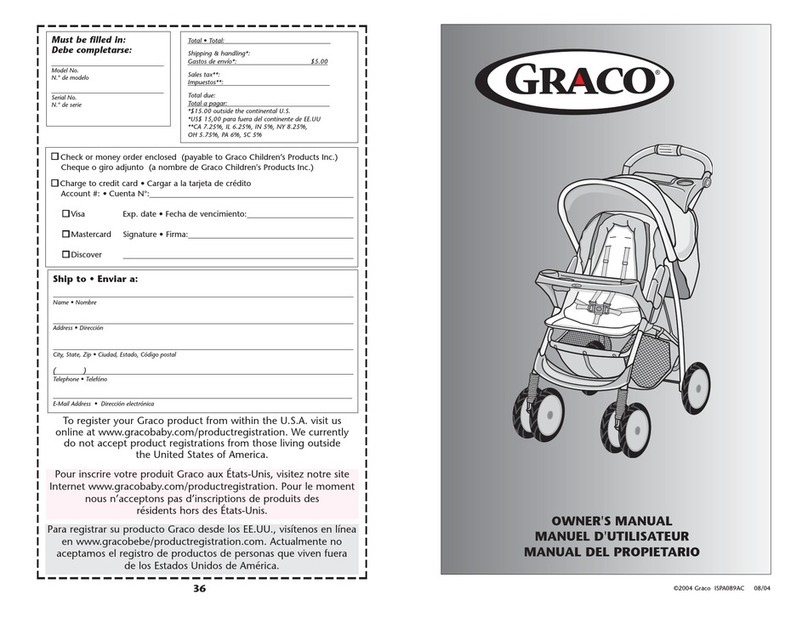 Graco ISPA089AC Manuel utilisateur