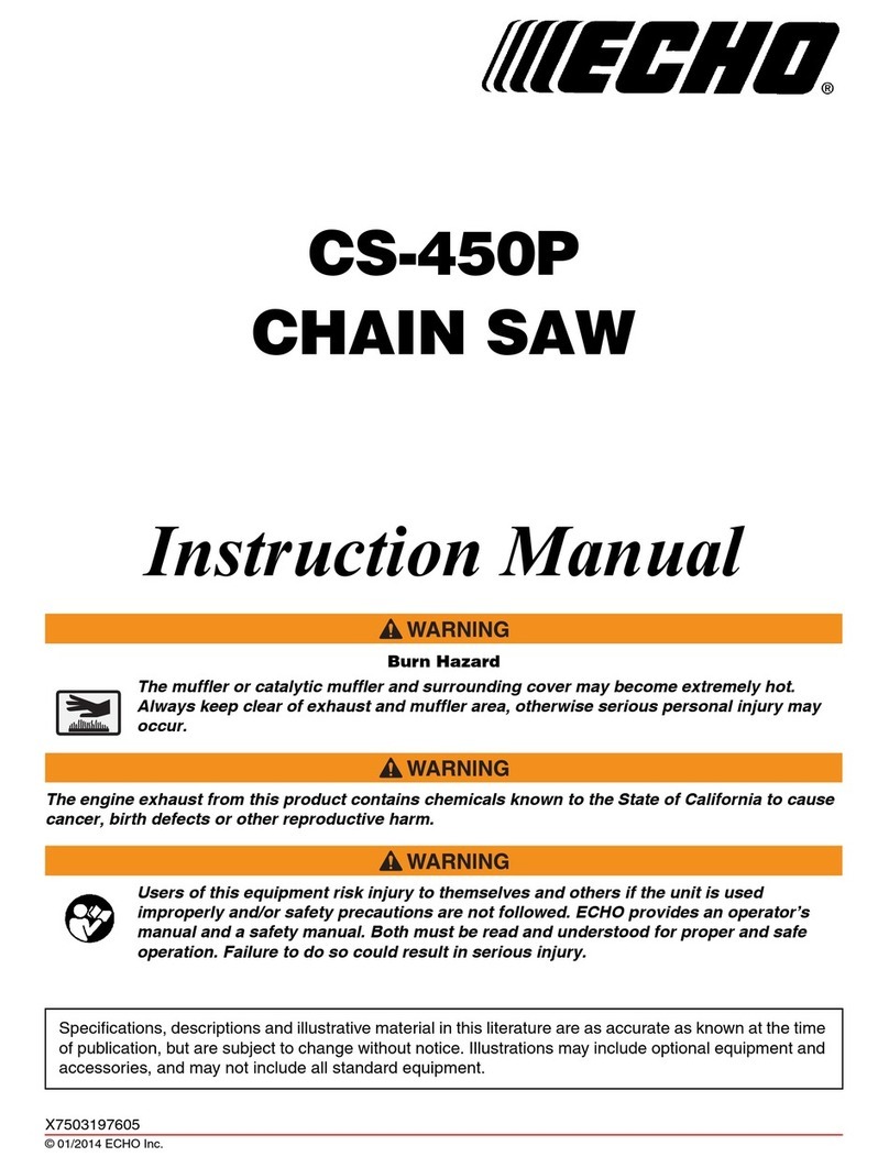 Echo CS-450P Manuel utilisateur