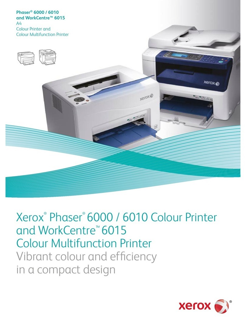 Xerox WorkCentre 6015NI Manuel utilisateur Xerox WorkCentre 6015NI Manuel utilisateur