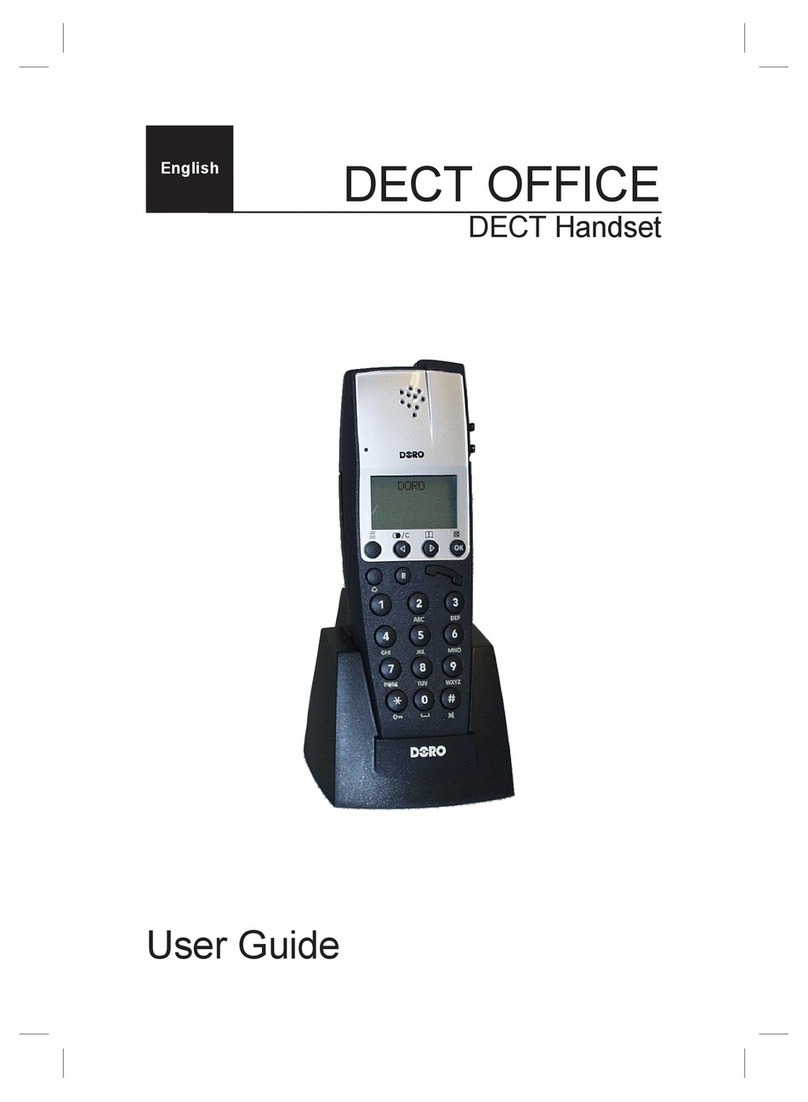 Doro DECT OFFICE Manuel utilisateur