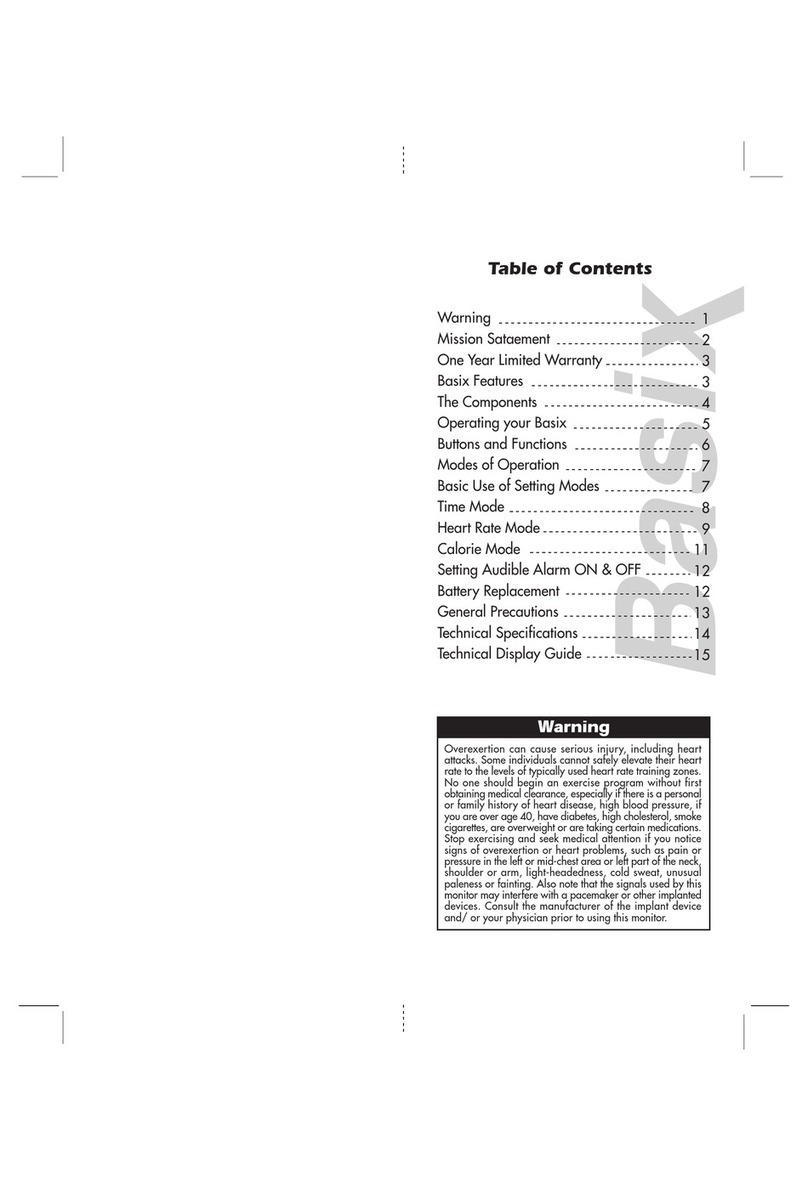 Acumen BASIX Manuel utilisateur Acumen BASIX Manuel utilisateur