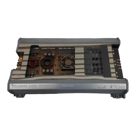Diamond Audio D7 Manuel utilisateur