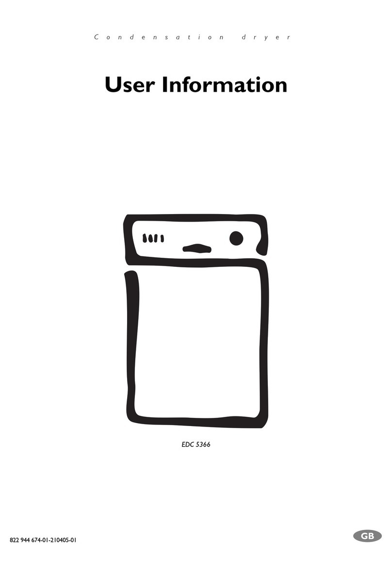 Electrolux EDC 5366 Manuel d'utilisation