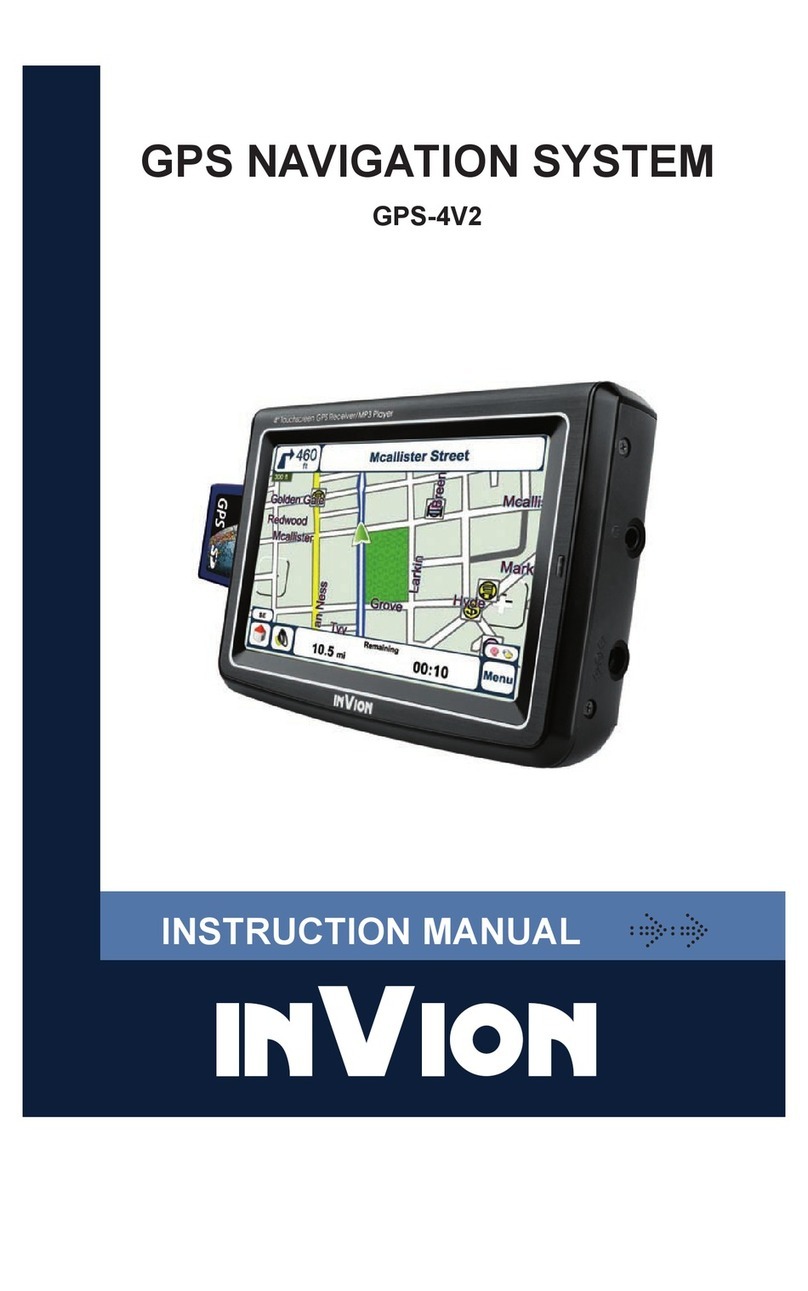 Invion GPS-4V2 Manuel utilisateur