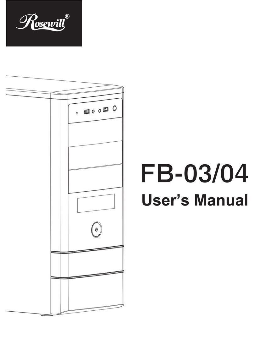 Rosewill FB-03 Manuel utilisateur Rosewill FB-03 Manuel utilisateur