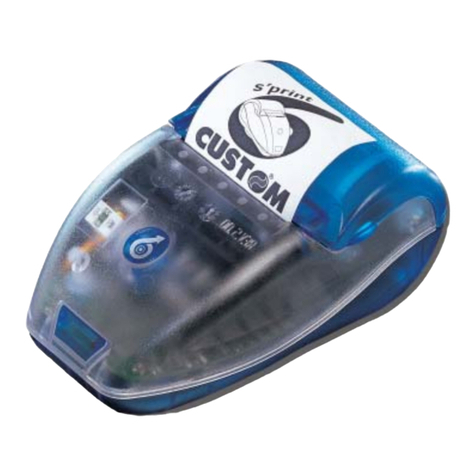 Custom Engineering s'print Manuel utilisateur