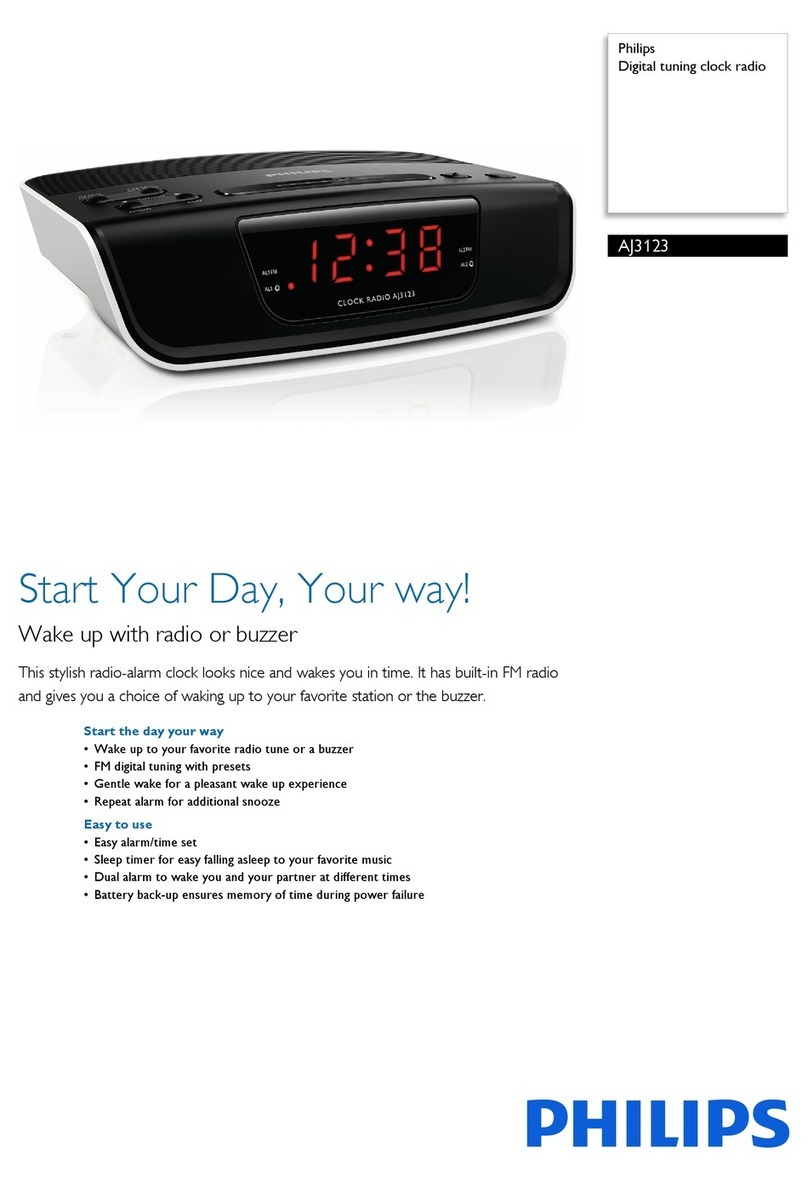 Philips AJ3123 Manuel utilisateur