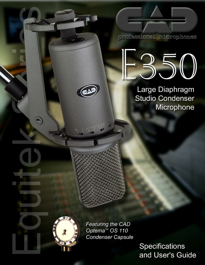 CAD E350 Instructions d'installation