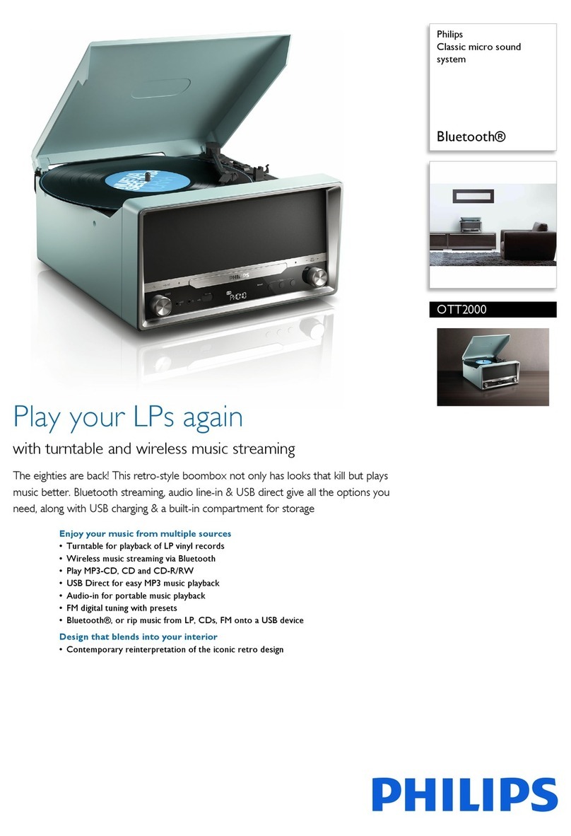 Philips OTT2000 Manuel utilisateur