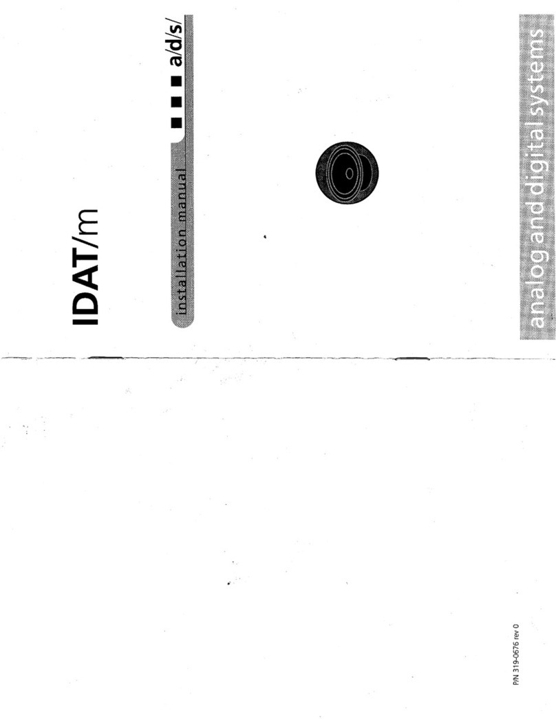 ADS IDAT-m Manuel utilisateur ADS IDAT-m Manuel utilisateur