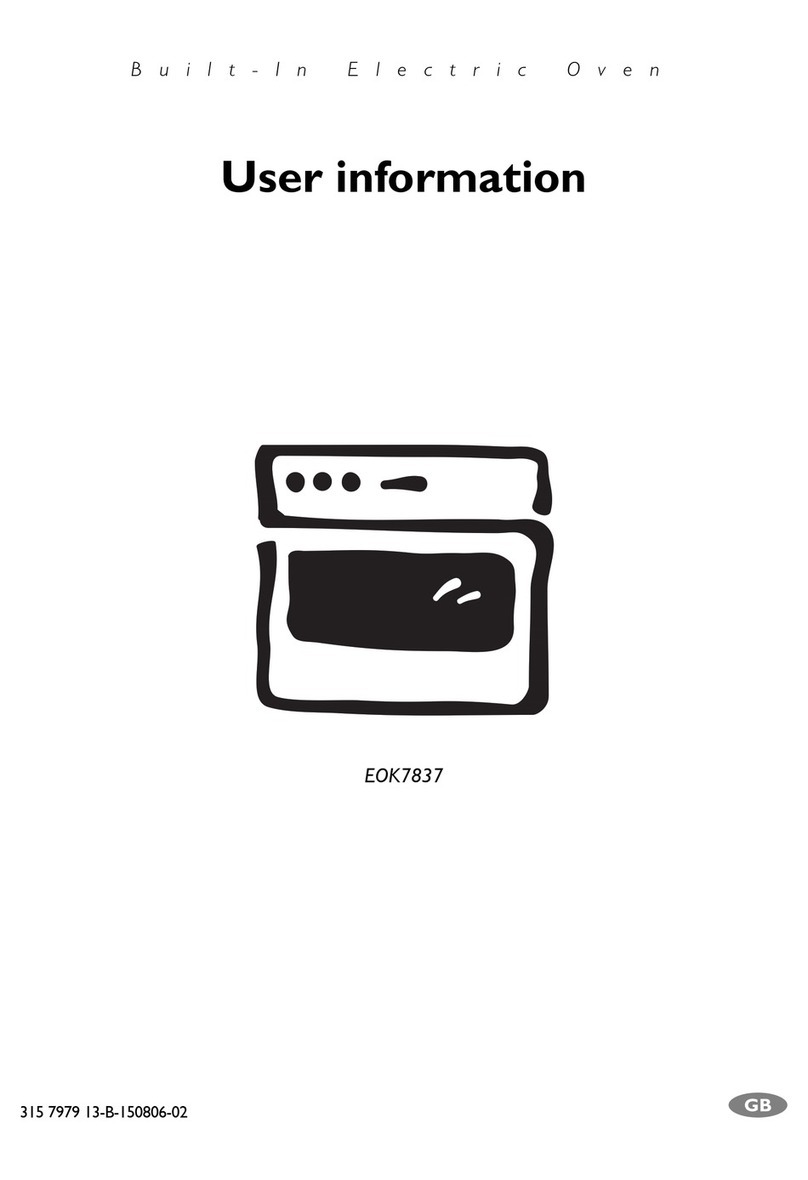 Electrolux EOK7837 Manuel d'utilisation