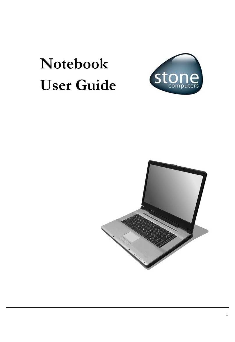 Stone Computers Notebook Manuel utilisateur