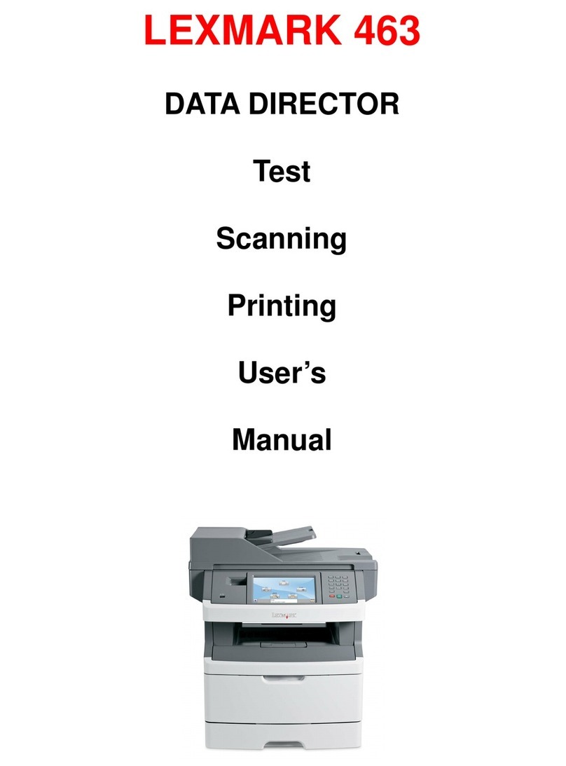 Lexmark 463 Manuel utilisateur