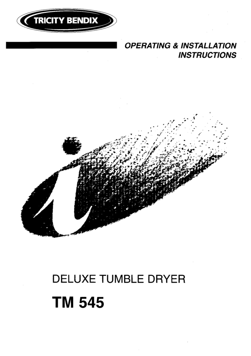 Tricity Bendix Deluxe TM545 Guide produit