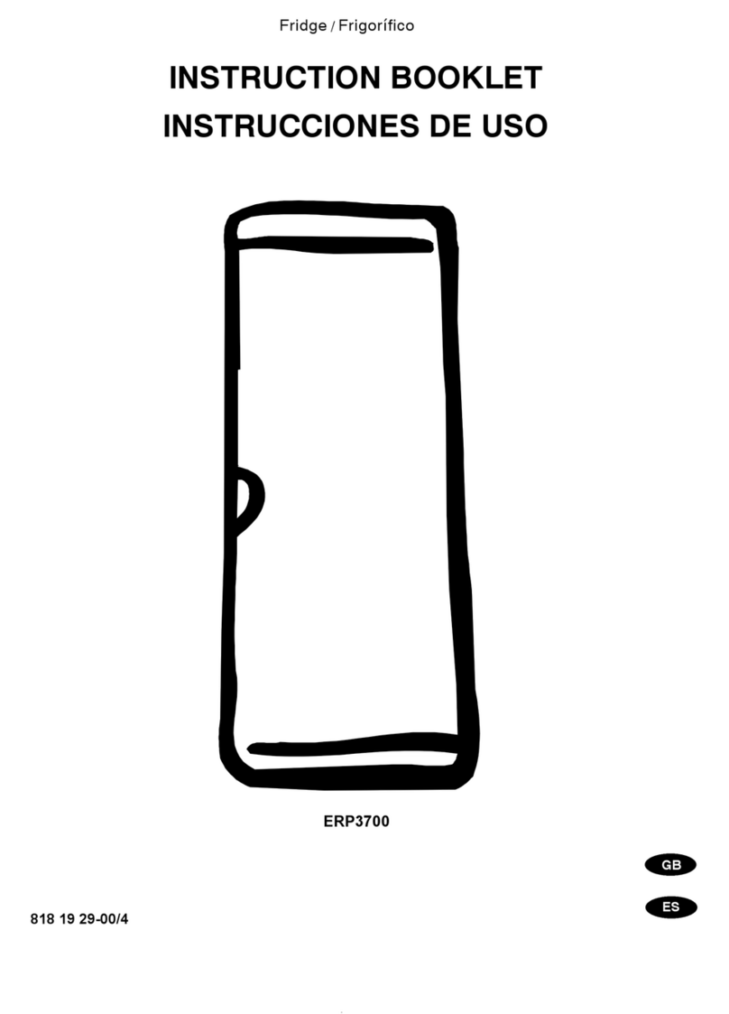 Electrolux ERP3700 Manuel utilisateur Electrolux ERP3700 Manuel utilisateur
