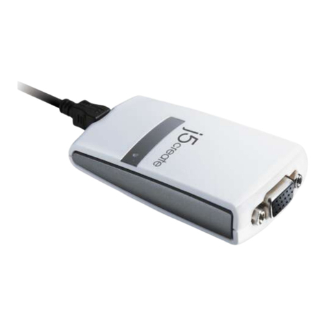 j5 create USB VGA Display Adapter Manuel utilisateur