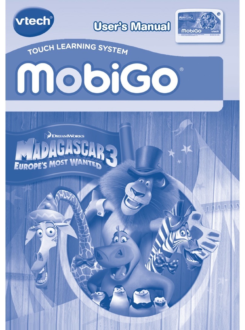 V-tech MobiGo  Game Storage Manuel utilisateur