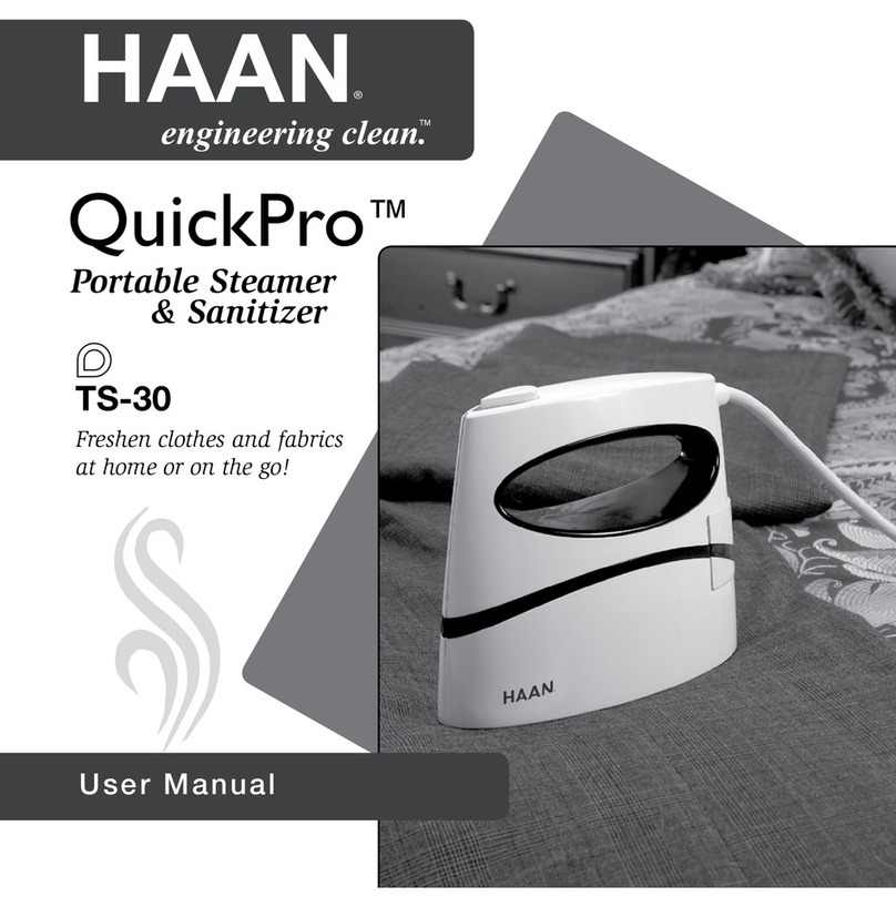 Haan QUICKPRO TS-30 Manuel utilisateur