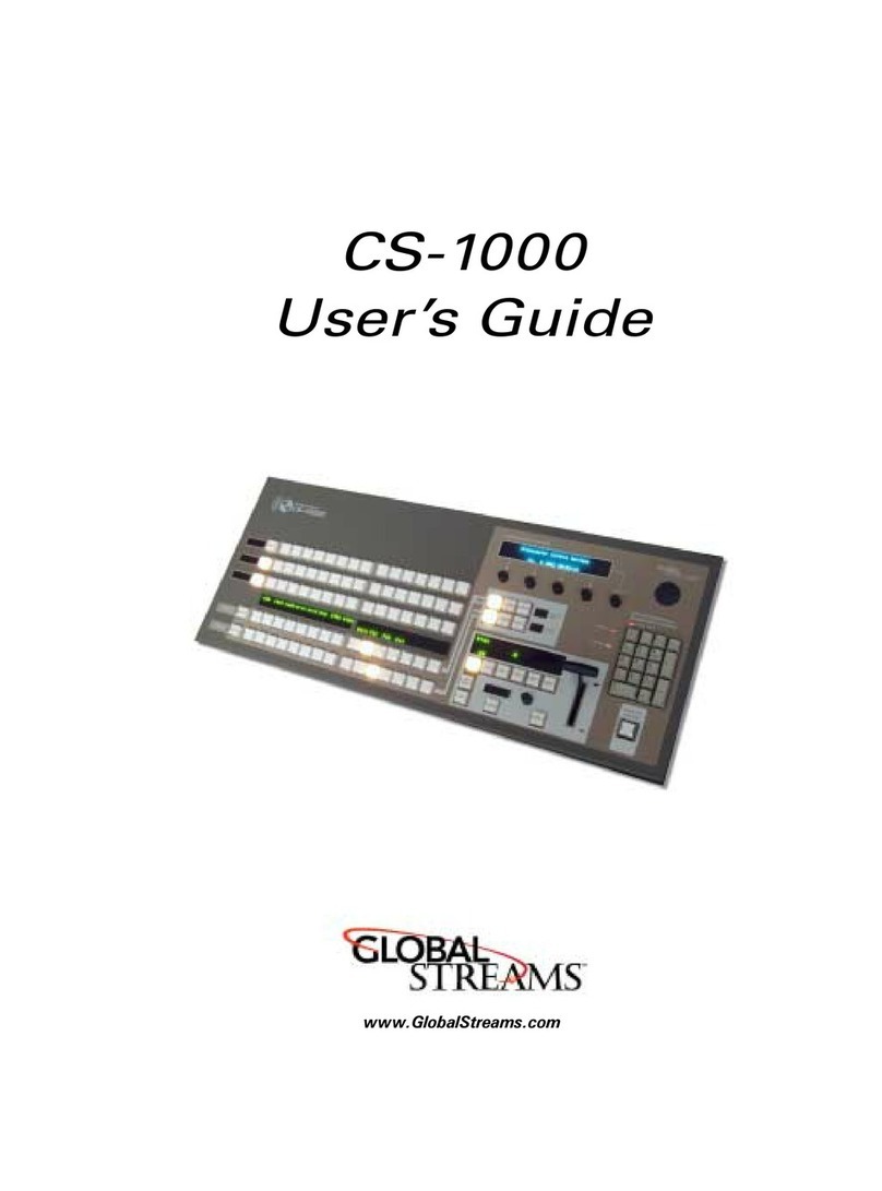Global Streams CS-1000 Manuel utilisateur