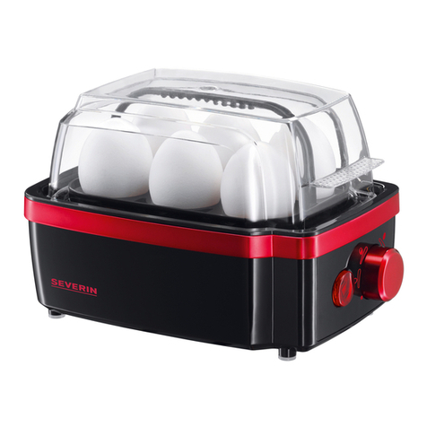 SEVERIN EGG BOILER - Manuel utilisateur SEVERIN EGG BOILER - Manuel utilisateur