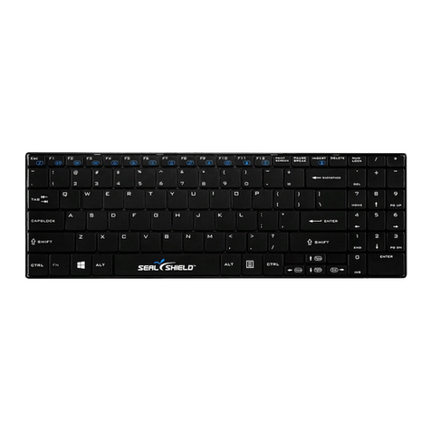 Seal Shield Keyboard Manuel utilisateur