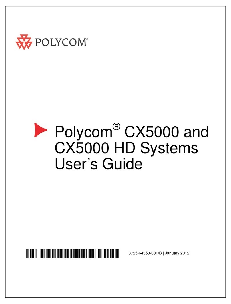 Polycom CX5000 Manuel utilisateur