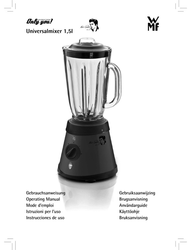 WMF Mixer Manuel utilisateur