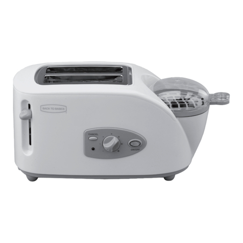 Back to Basics EGG & MUFFIN Manuel utilisateur