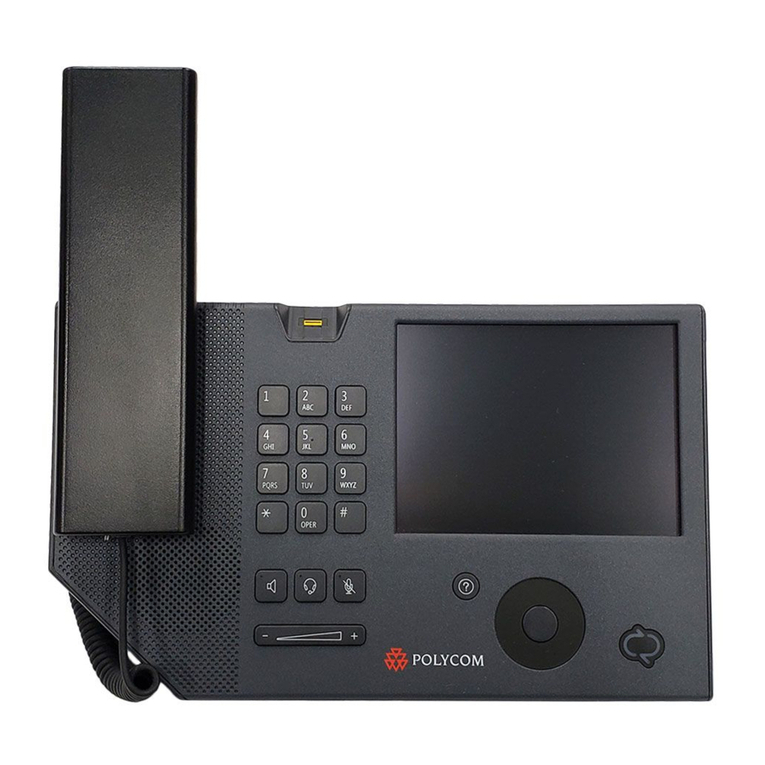 Polycom CX700 Manuel utilisateur Polycom CX700 Manuel utilisateur