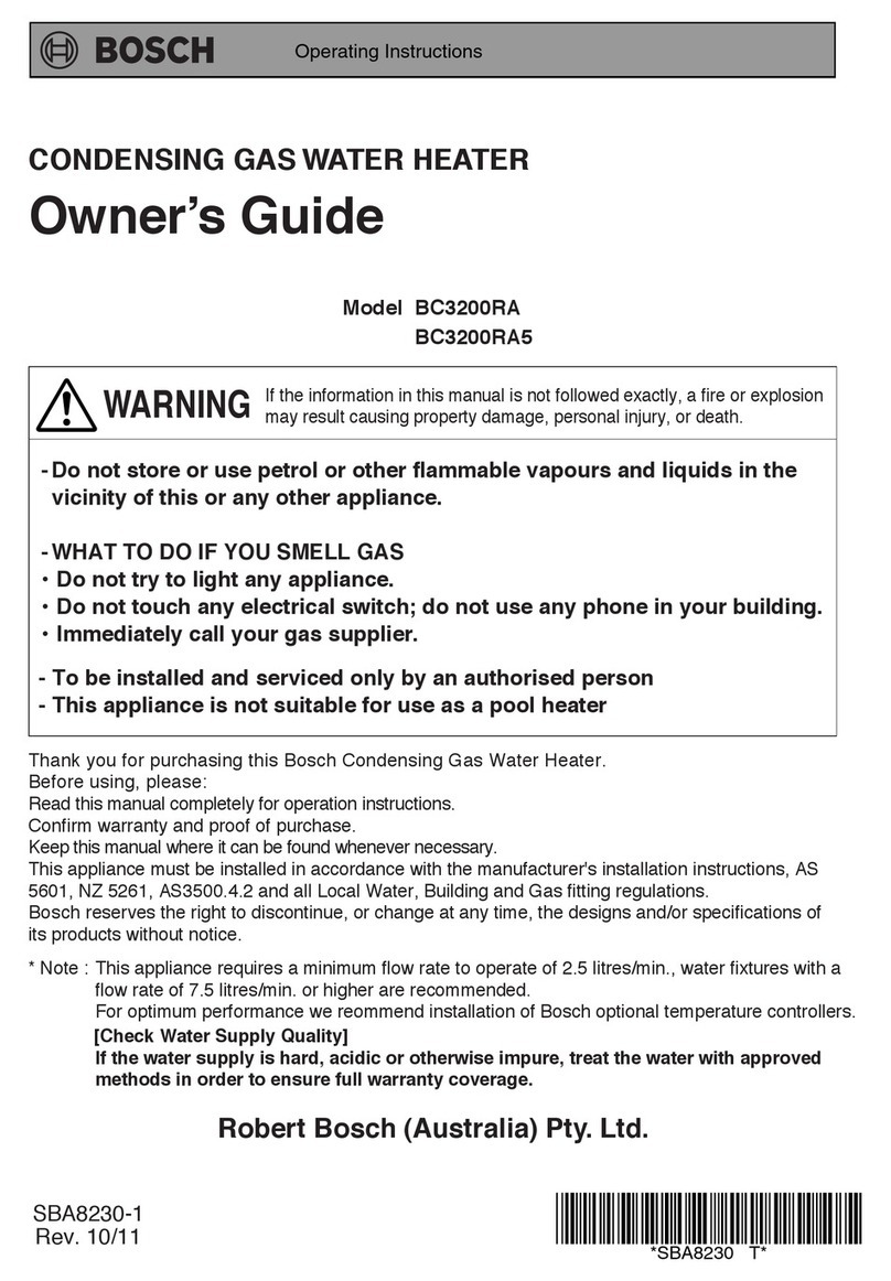 Bosch BC3200RA Manuel utilisateur