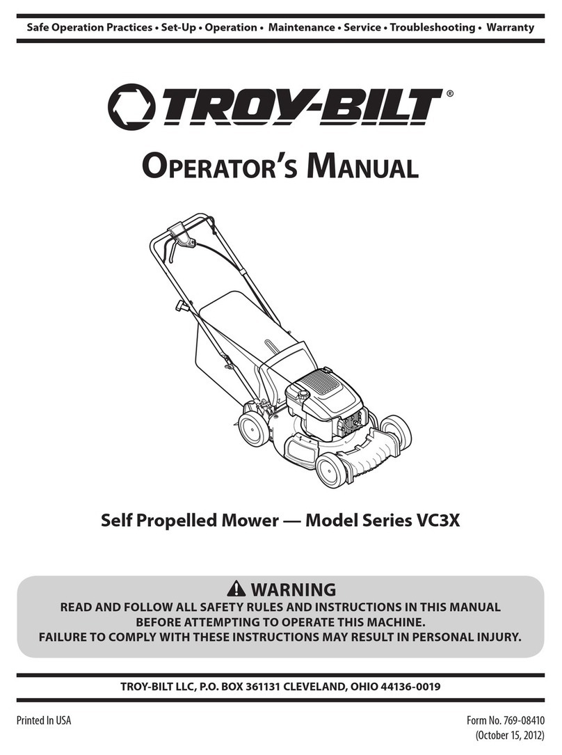 Troy-Bilt TB320 Manuel utilisateur
