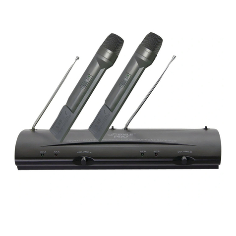 Pyle Pro PDWM2100 Manuel utilisateur