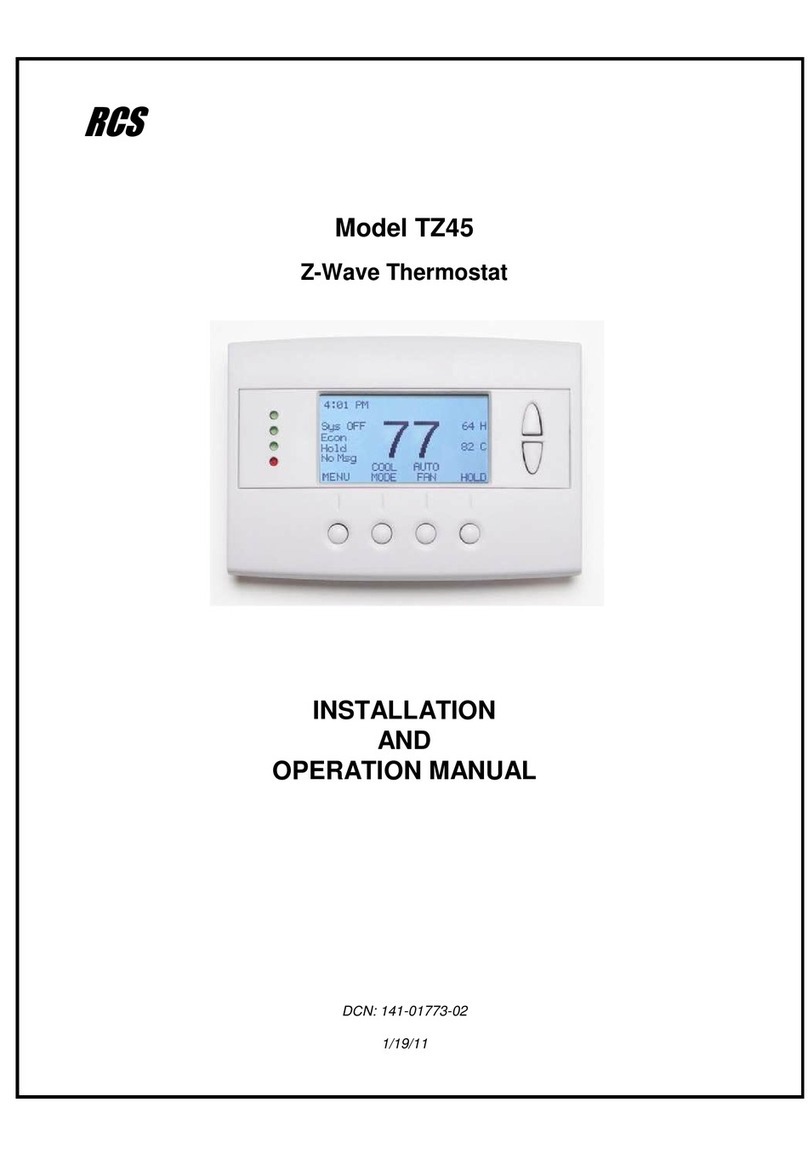 RCS TZ45 Manuel utilisateur