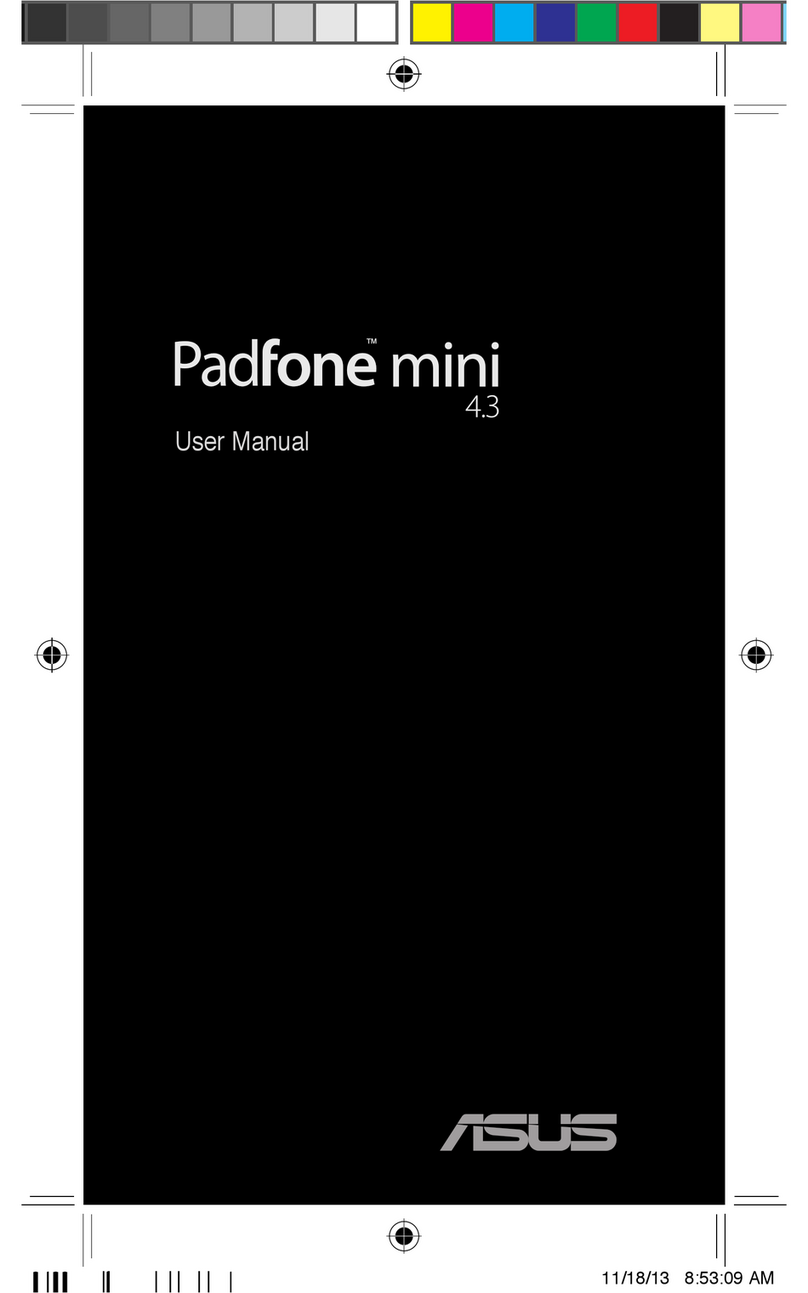 Asus Pasfone mini 4.3 Manuel utilisateur