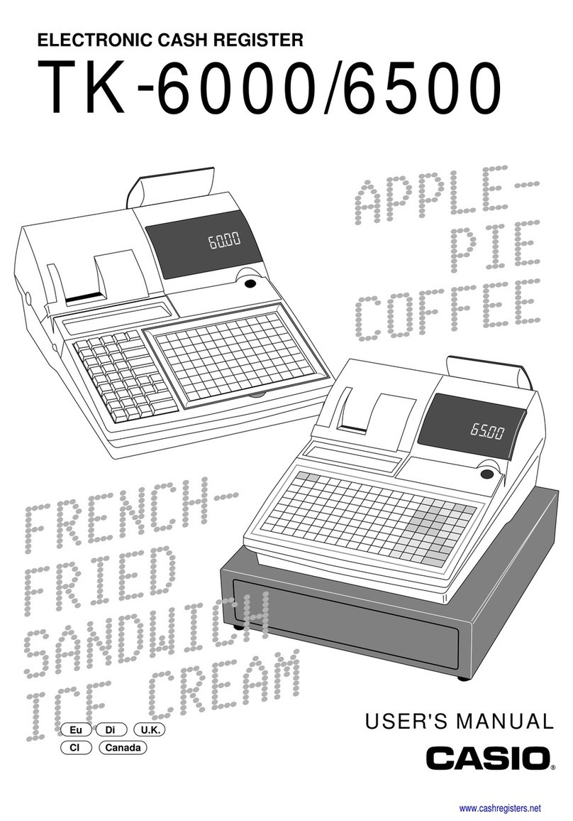Casio TK-6000 Series Manuel utilisateur