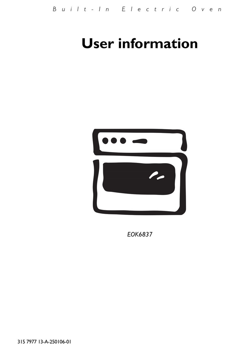 Electrolux EOK6837 Manuel d'utilisation