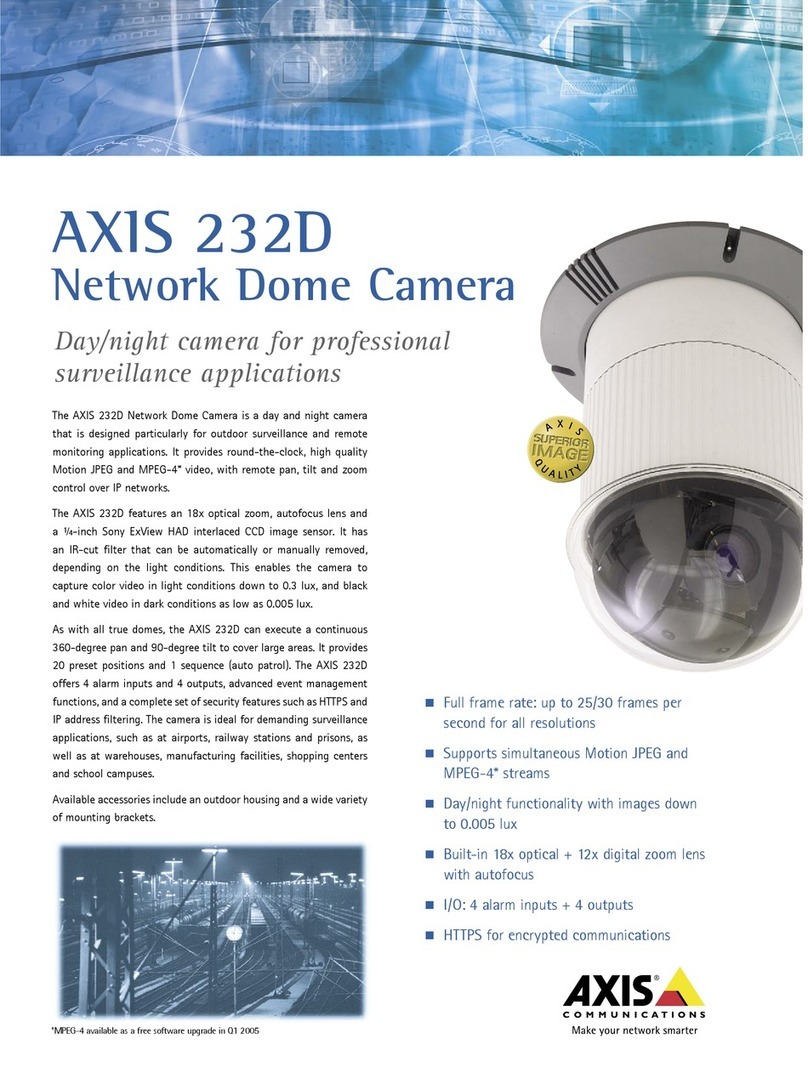 Axis AXIS 232D Manuel utilisateur