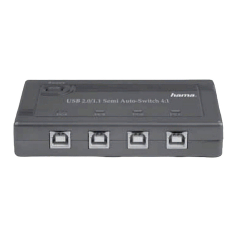 Hama Data Switch Manuel utilisateur