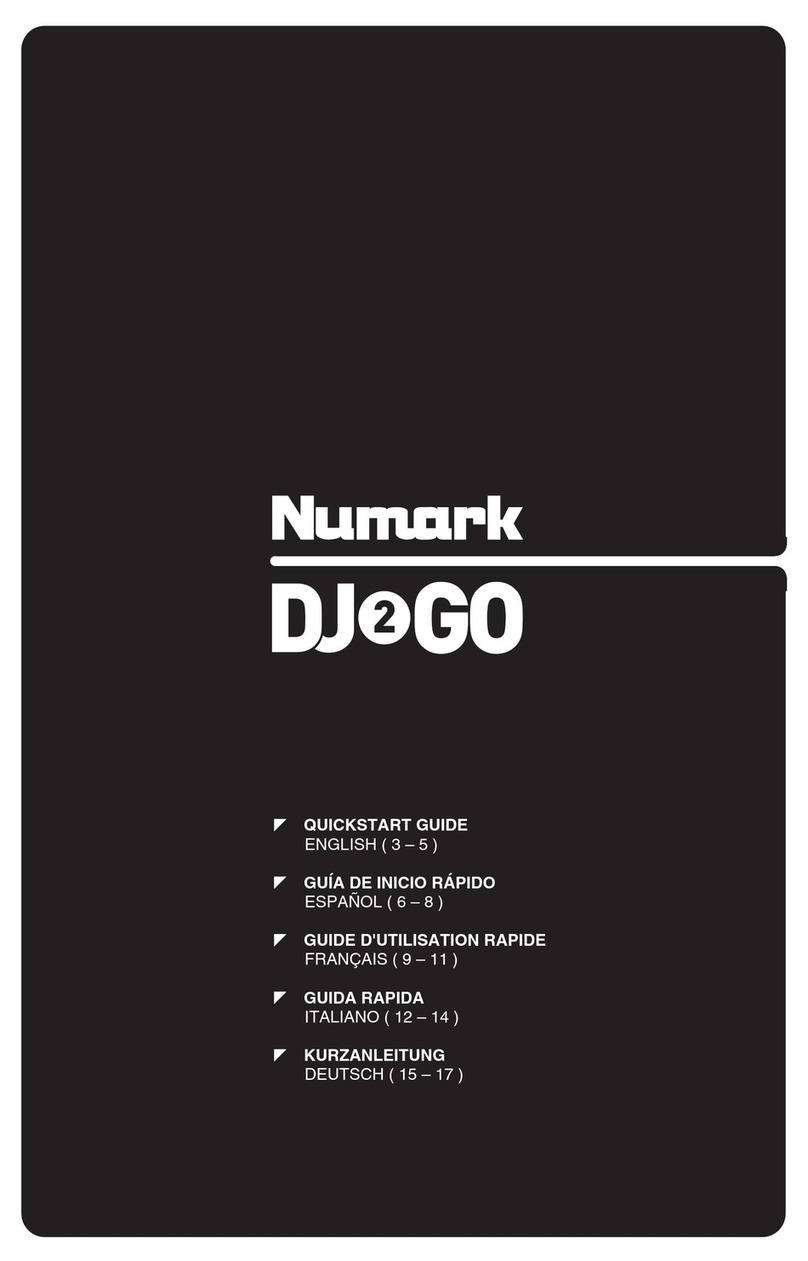 Numark DJ2GO Manuel utilisateur