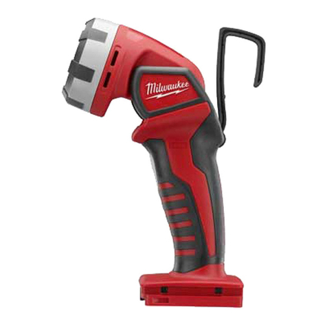 Milwaukee WORK LIGHT Manuel utilisateur