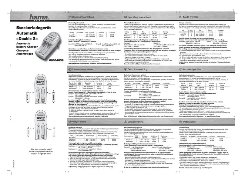 Hama Double 2 Manuel utilisateur