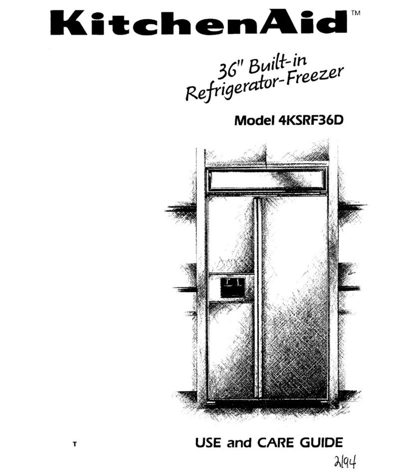 KitchenAid 4KSRF36D Manuel utilisateur